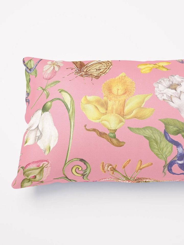 Exotic Blooming Floral Butterfly Pink Pillows product image (2)
