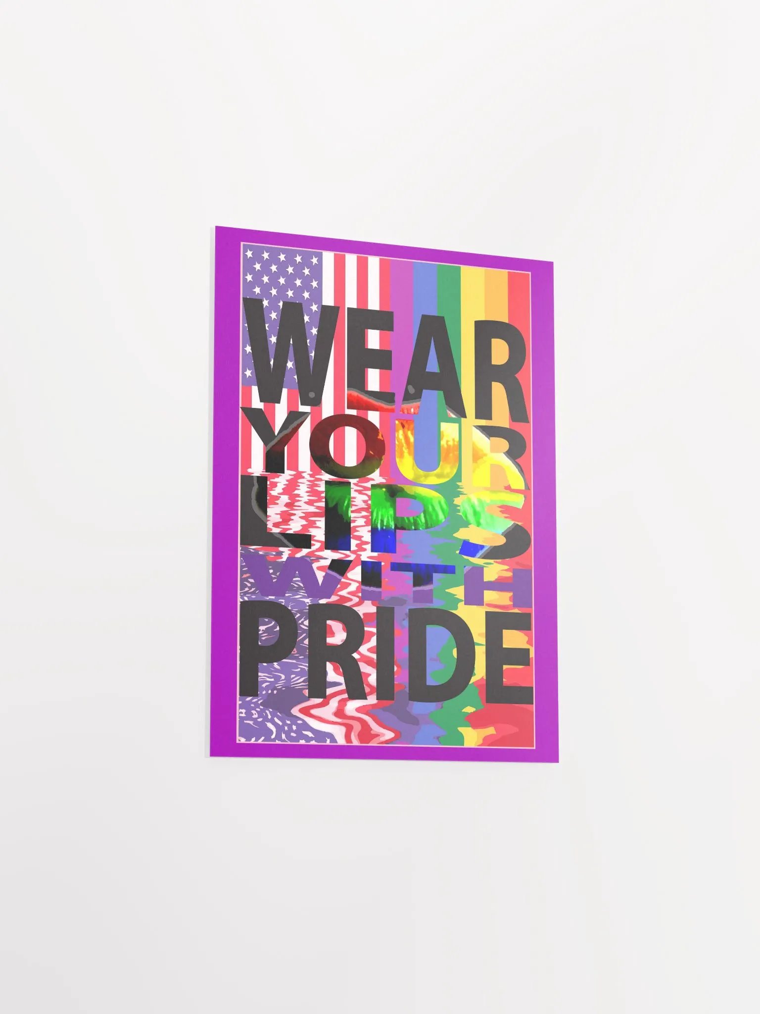 Pride Kiss Rainbow | Poster product image (3)