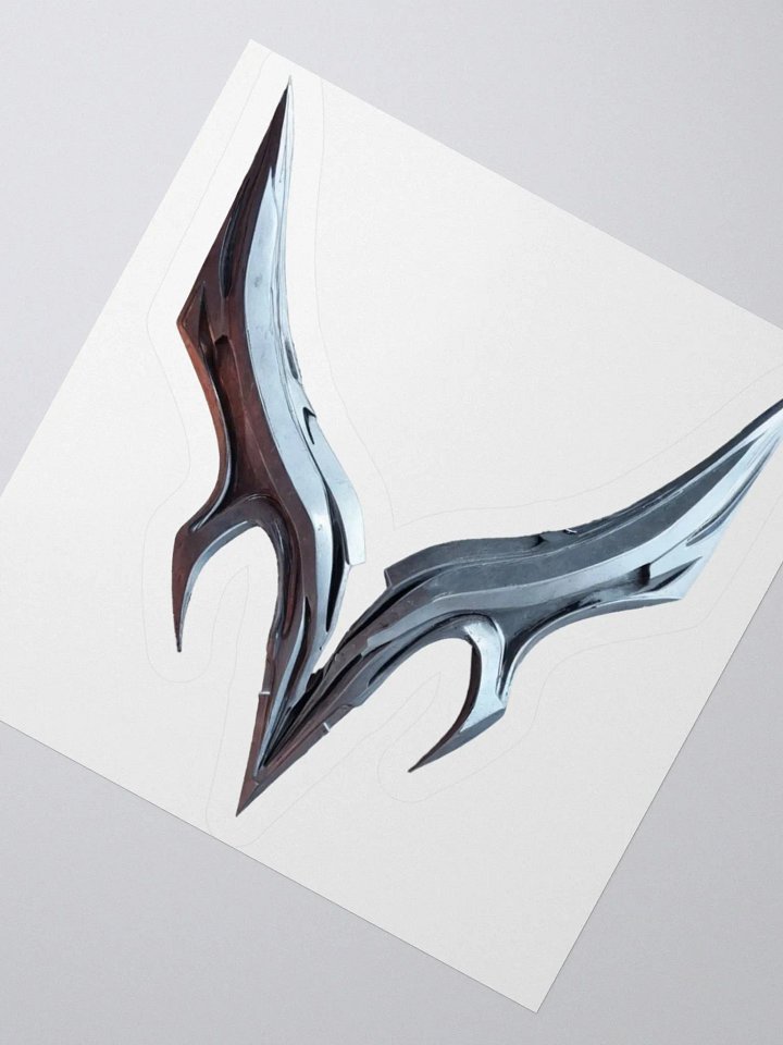 Reflective Evil Cut Stickers product image (6)