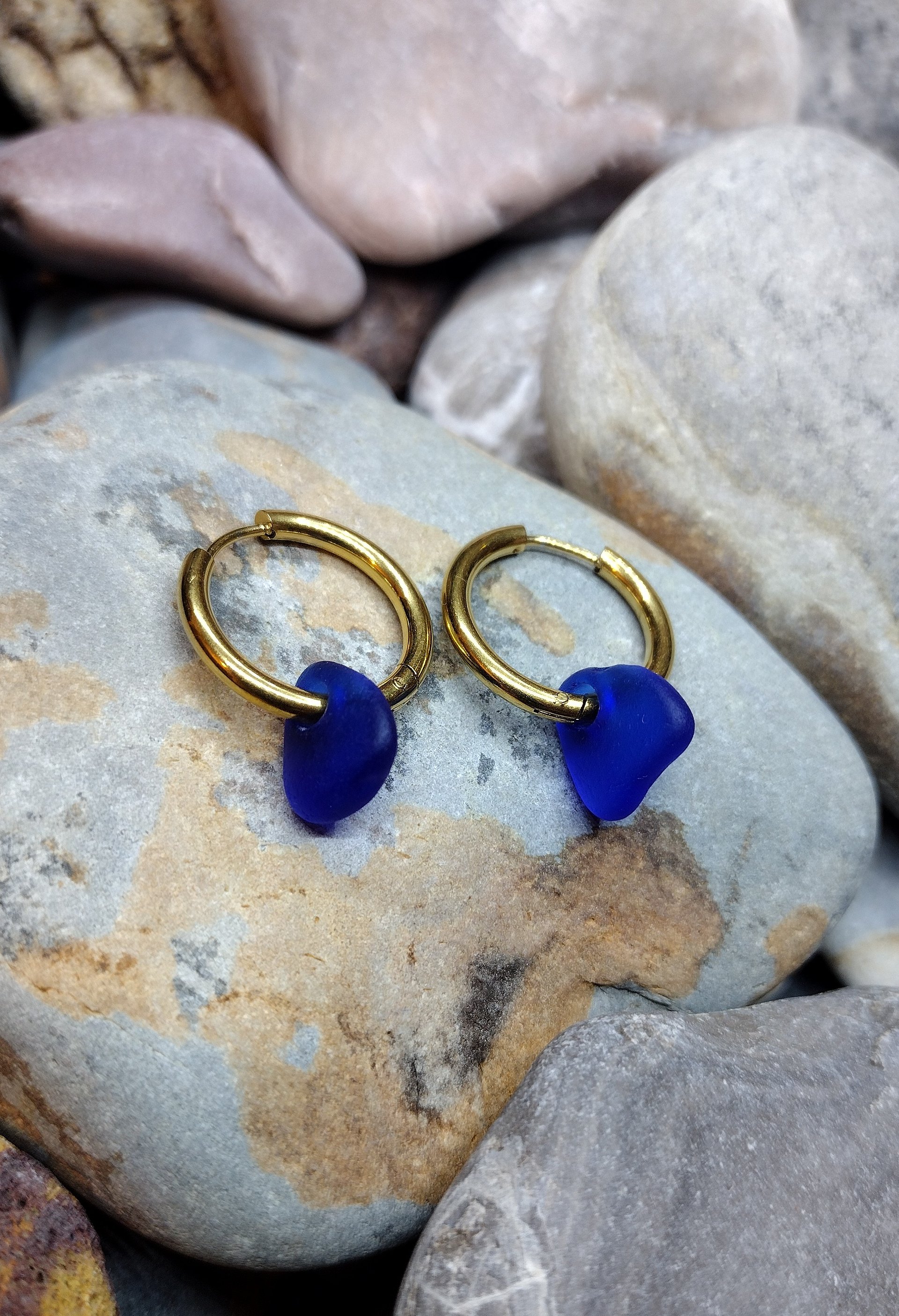 Sea Glass Earrings product image (1)
