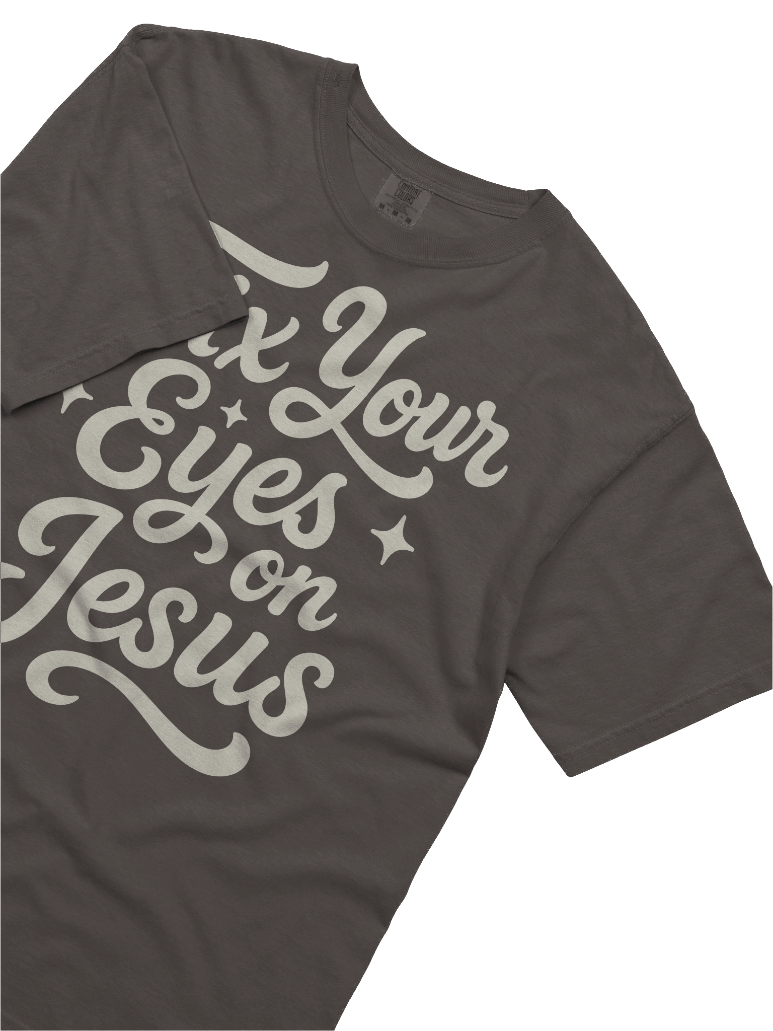 Fix Your Eyes on Jesus Retro Comfort Colors® Tee product image (12)