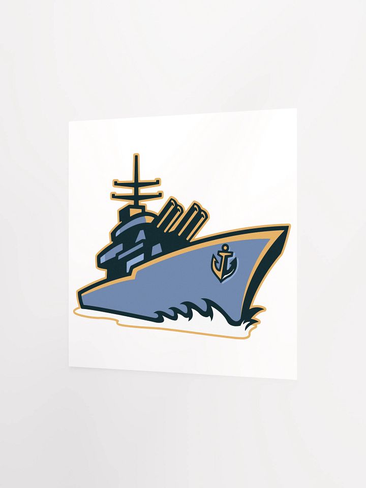 Admirals Mascot Poster product image (2)
