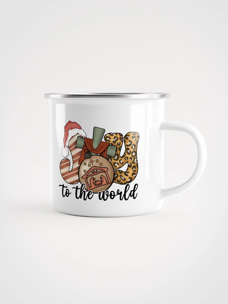 Joy to the World Enamel Mug product image (3)