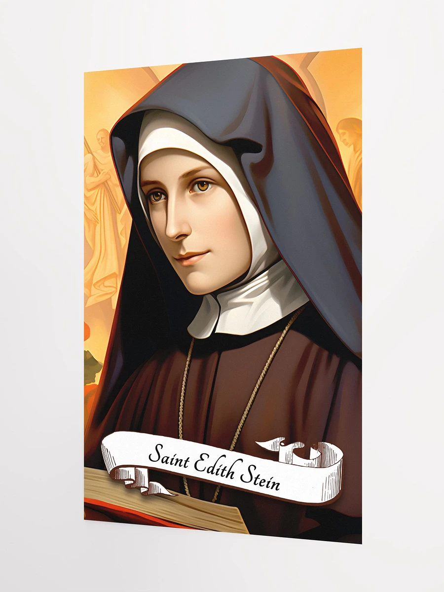 Saint Edith Stein Patron Saint of Europe, Loss of Parents, Martyrs, World Youth Day, Matte Poster product image (5)
