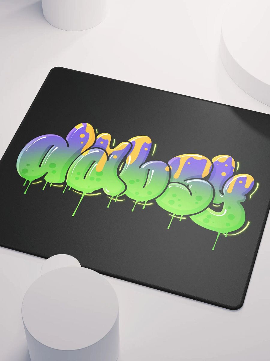 large dabsy dab/desk mat, black product image (3)