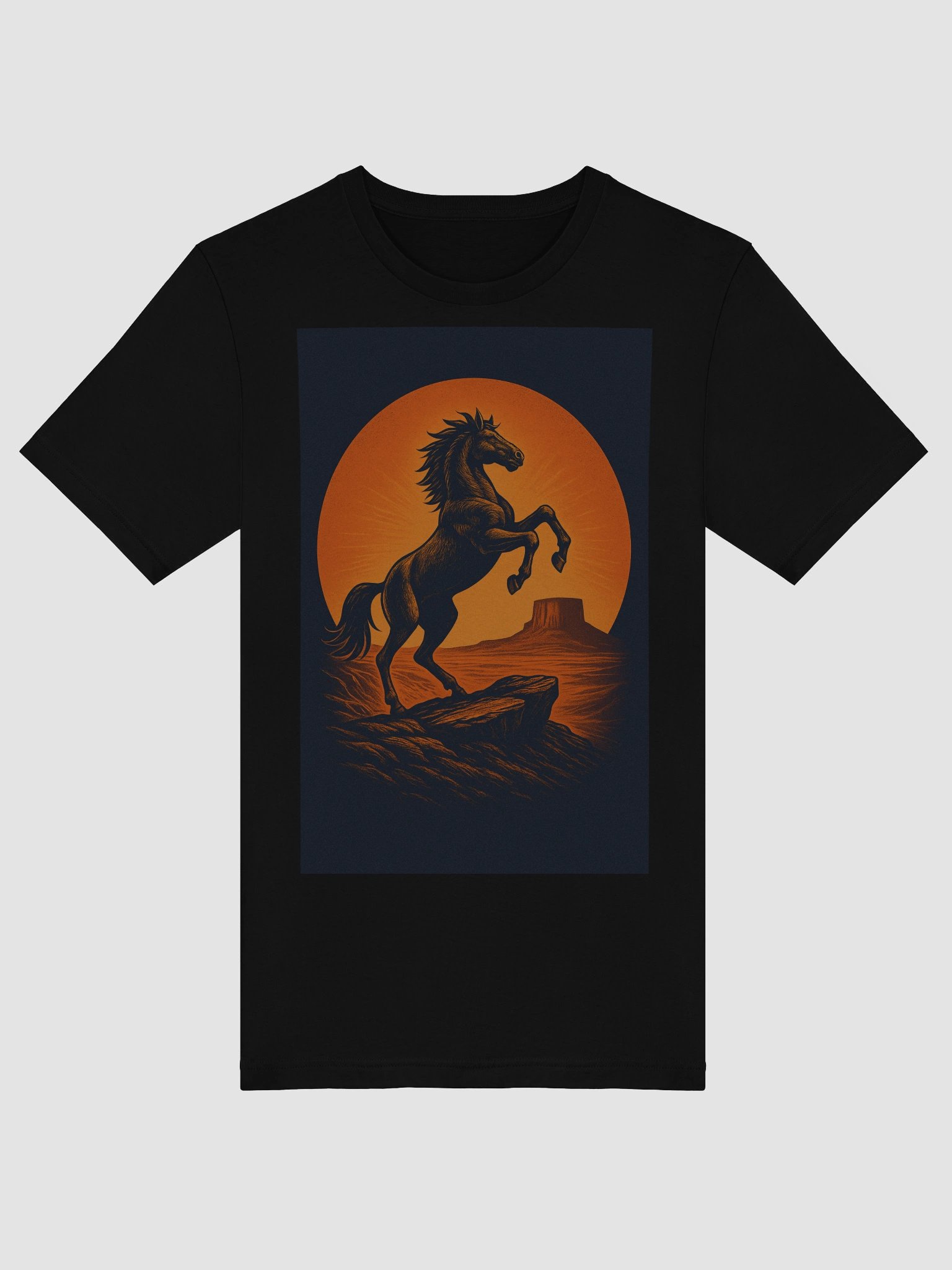 WILD HORSE IN SUNSET product image (5)