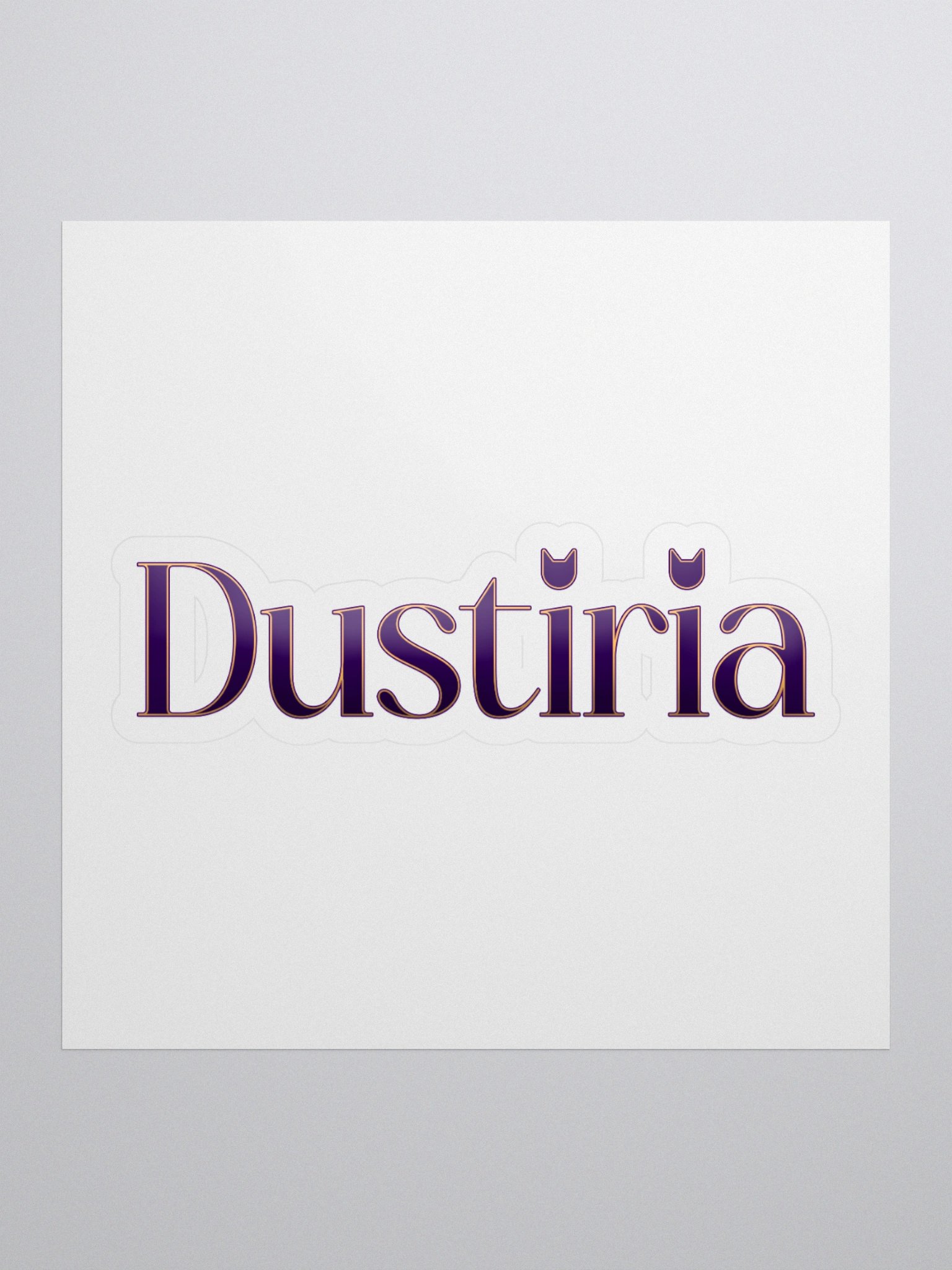 Dustiria Font sticker product image (1)