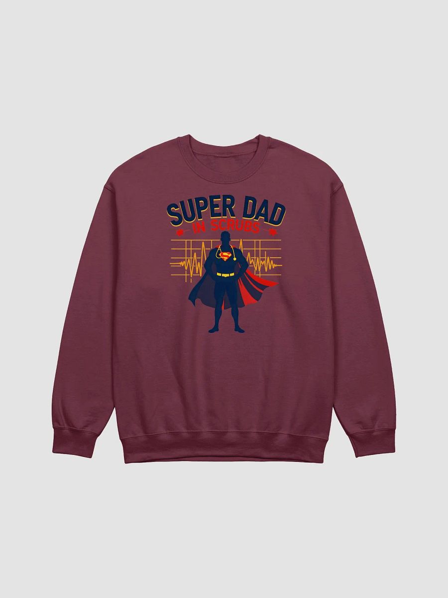 Super Dad in Scrubs Crewneck Sweatshirt product image (3)