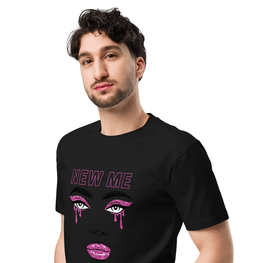 Glittery New Me Graphic T-Shirt product image (8)
