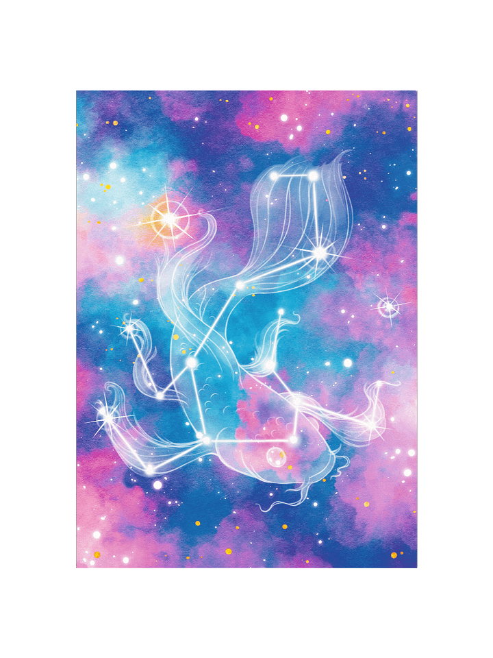 Cotton Candy Galaxy Koi - Print product image (1)