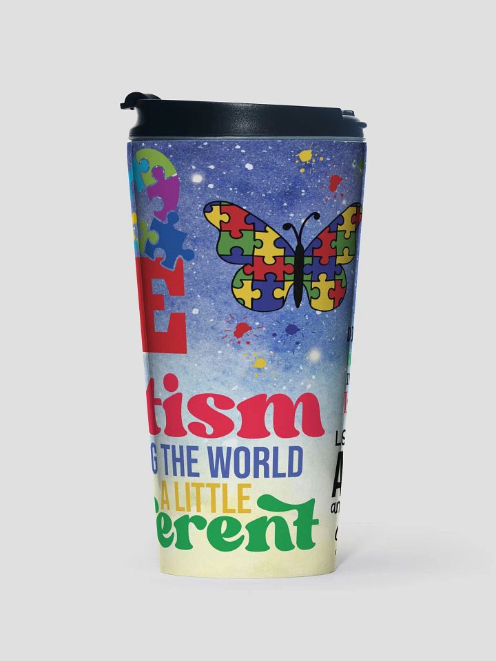 Love & Acceptance Autism Awareness Travel Mug product image (1)