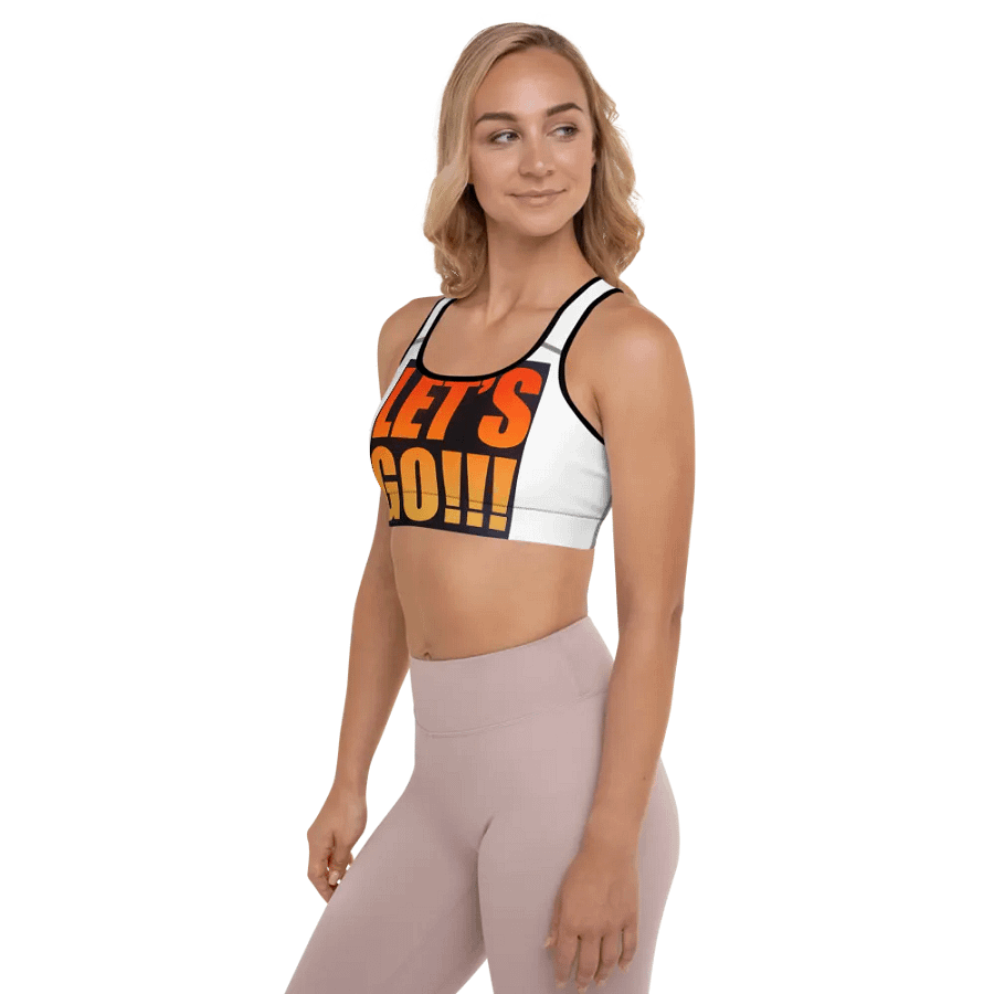 Let's Go! Padded Sports Bra product image (8)