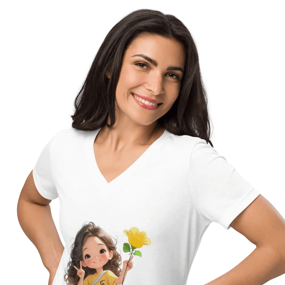 Bella+Canvas Women's Relaxed V-Neck T-Shirt product image (10)