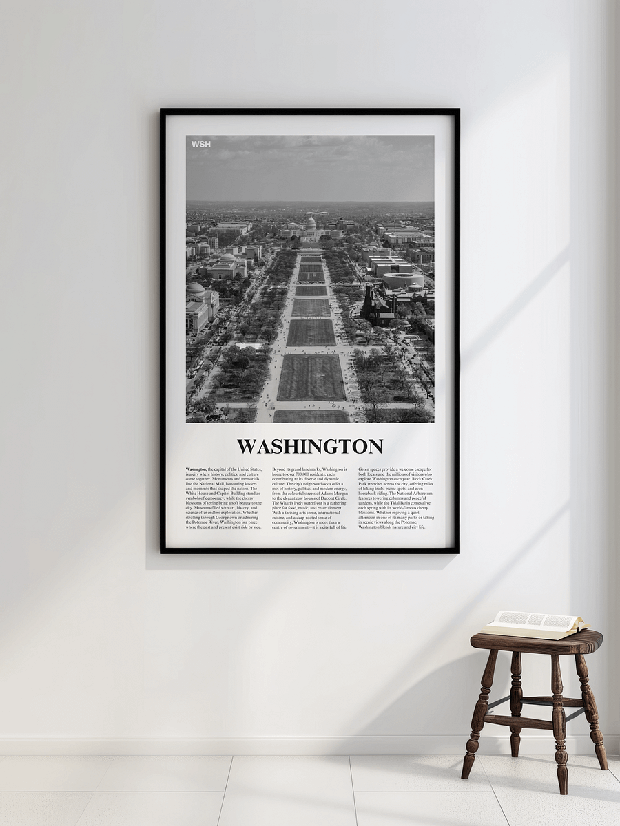 Washington 03 Newspaper Poster product image (4)