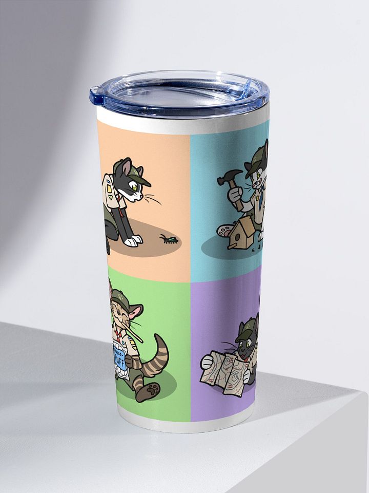 Goop Troop 4-Panel Steel Tumbler product image (2)
