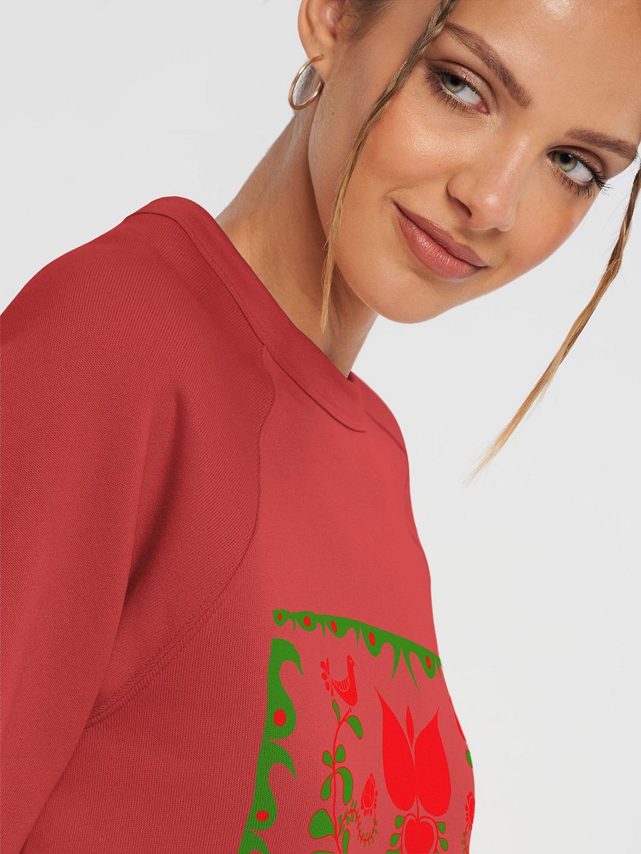 Hungarian Vibes Floral Bliss Raglan Sweatshirt product image (7)