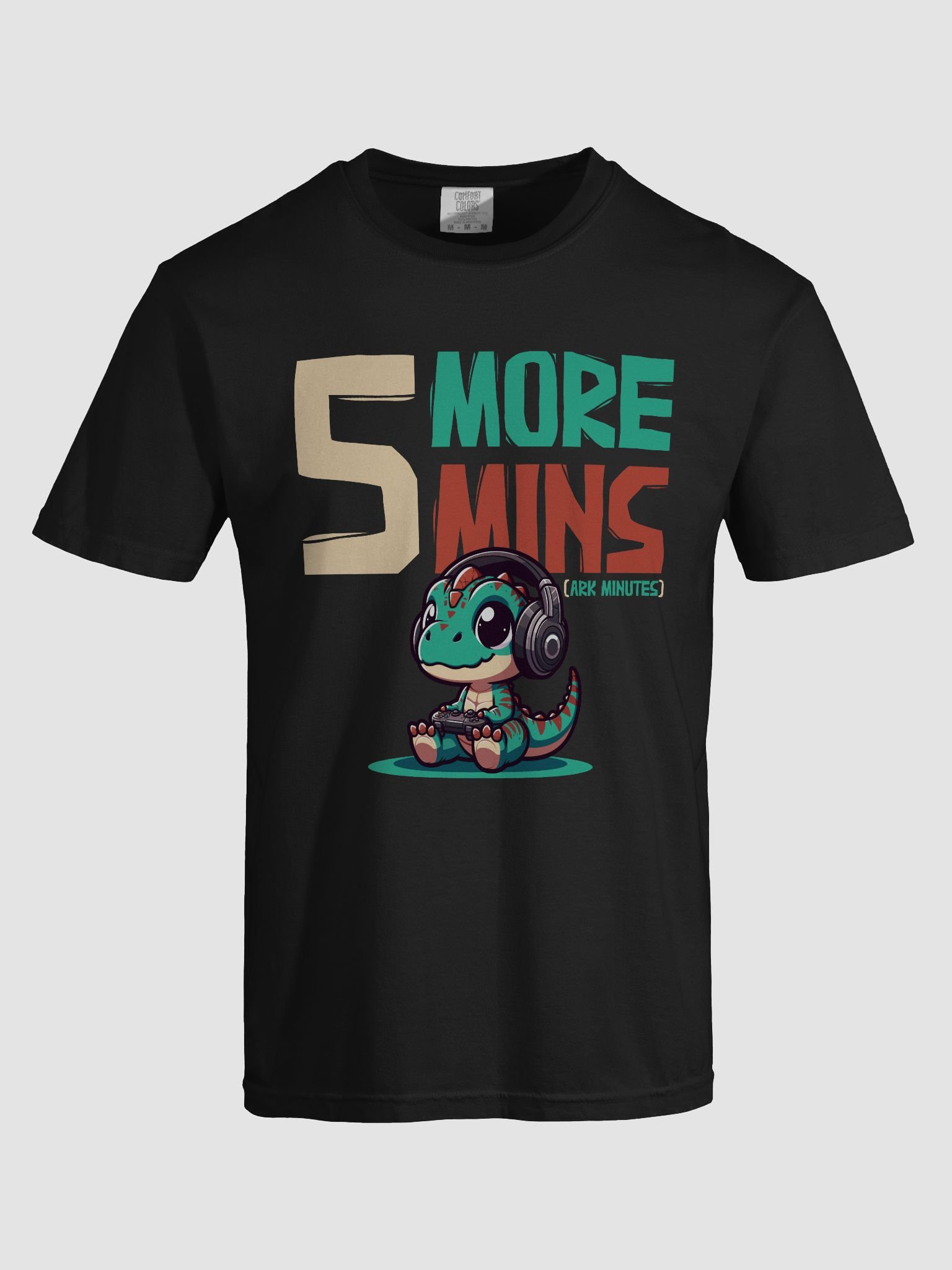 5 More Minutes Classic Black Tee product image (45)