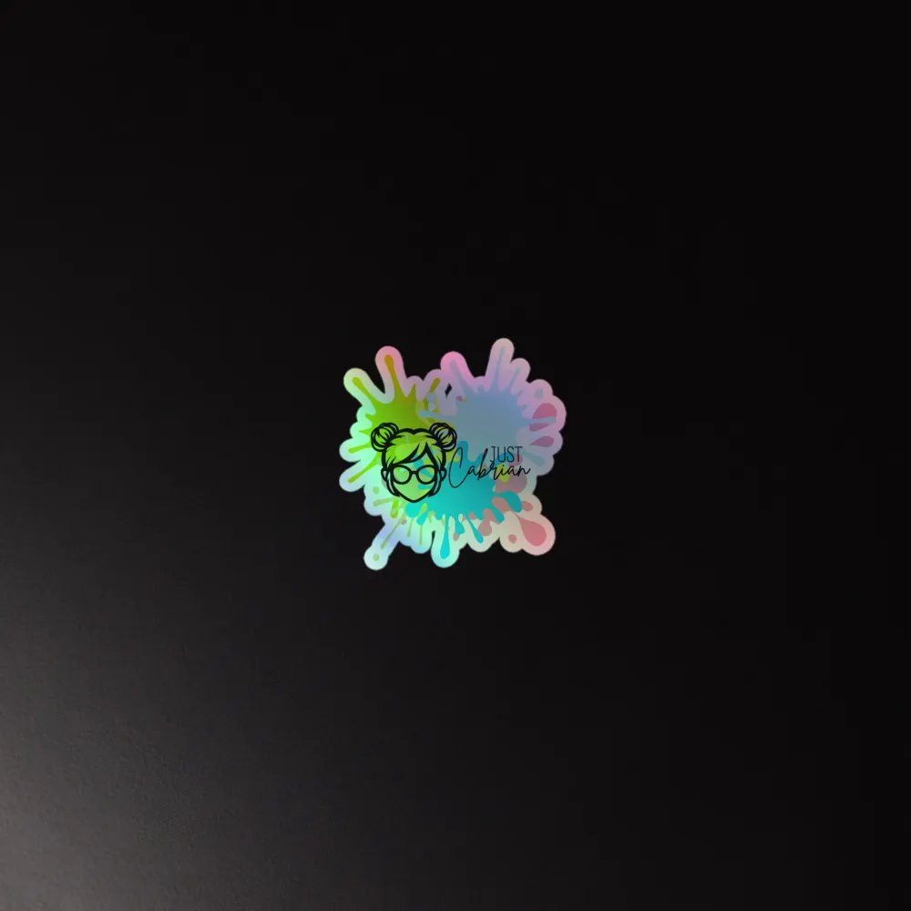 JustCabrian Holographic Sticker product image (5)