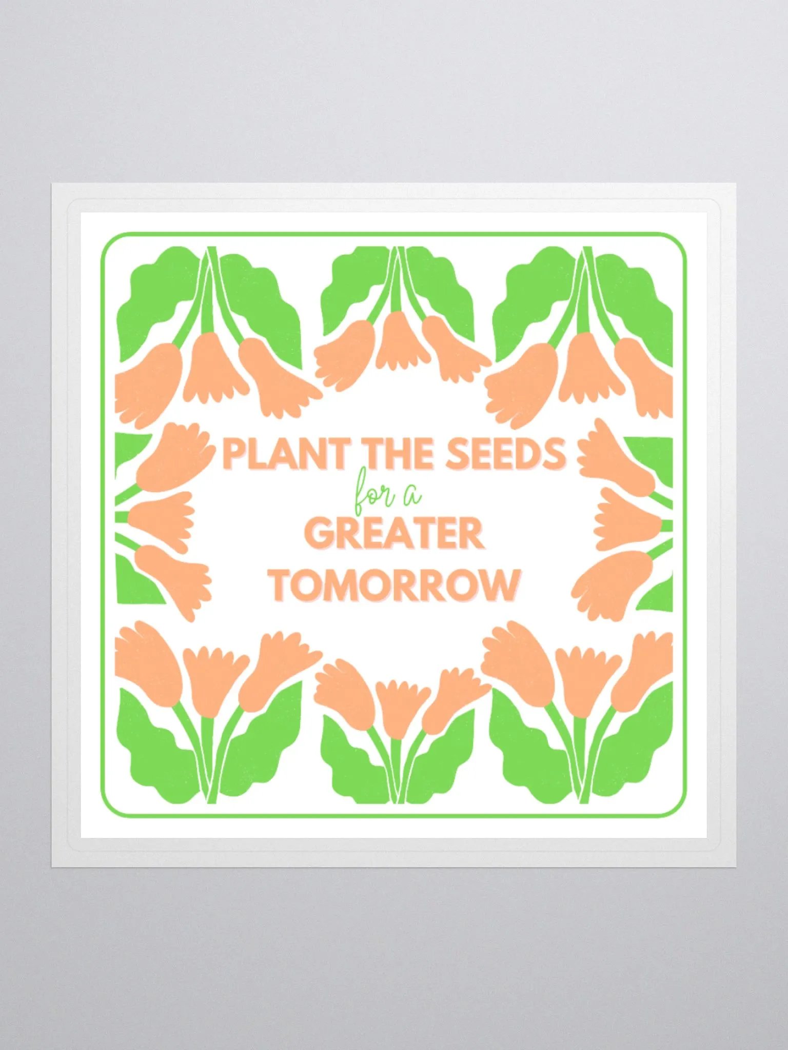 Seeds of Tomorrow Kiss Cut Stickers product image (3)