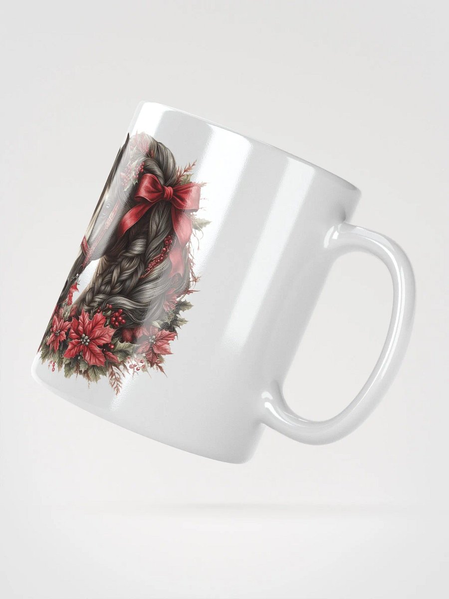 Holiday Horses White Glossy Mug product image (3)