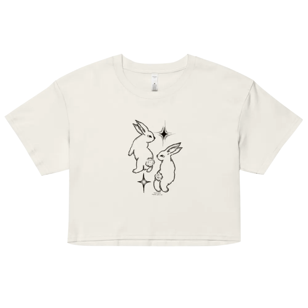 magical bunny- friends ecru shirt product image (4)