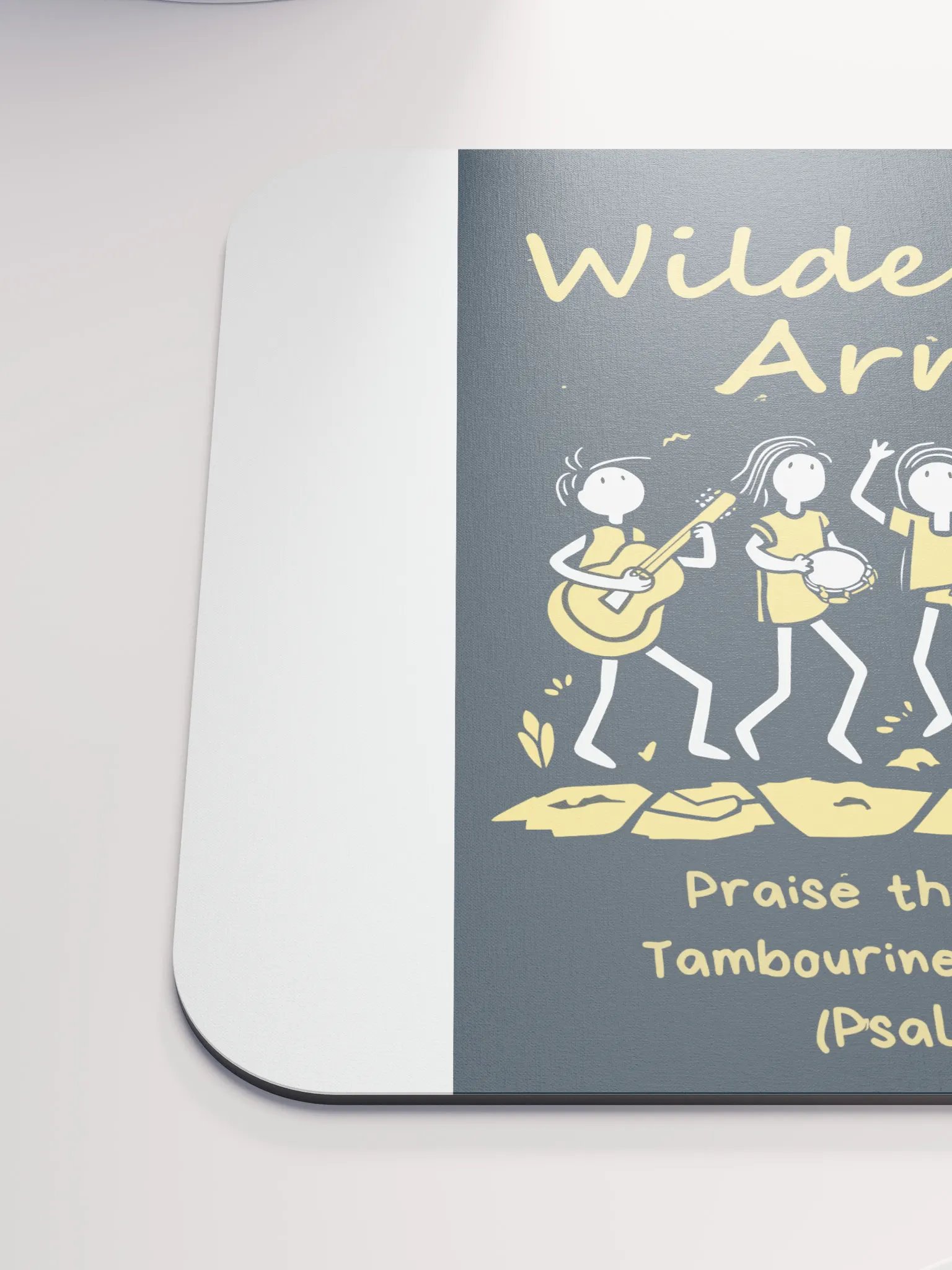 Wilderness Army Tambourine Dance Mouse Pad product image (6)