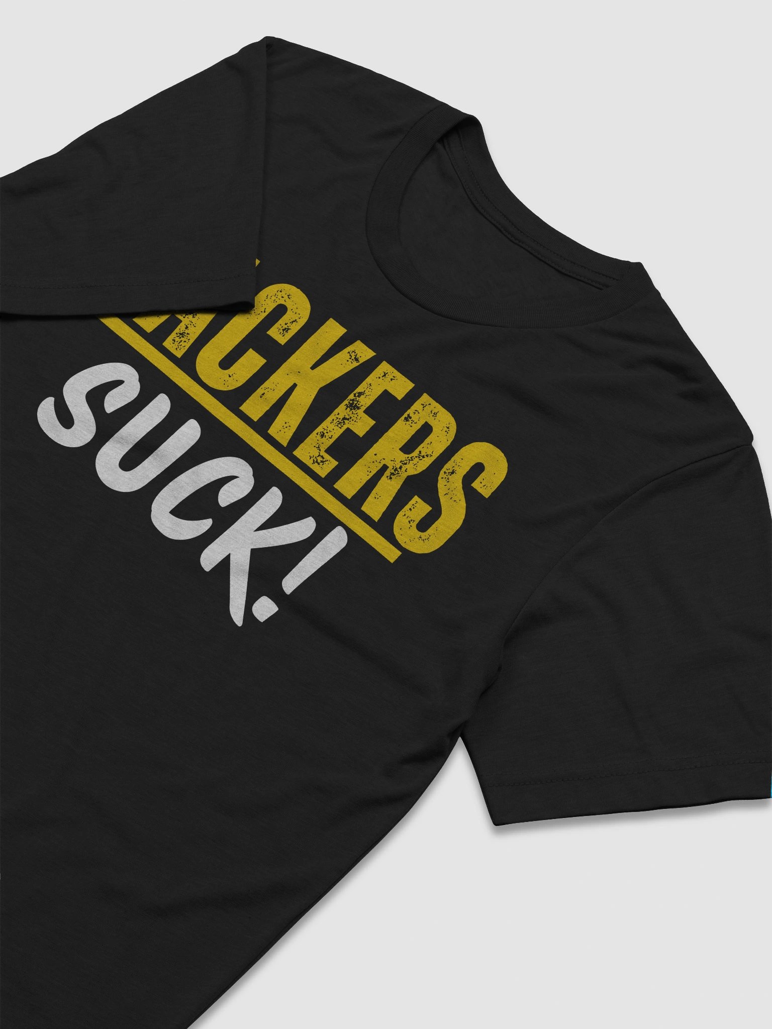 Packers Suck Tee - Yellow product image (6)