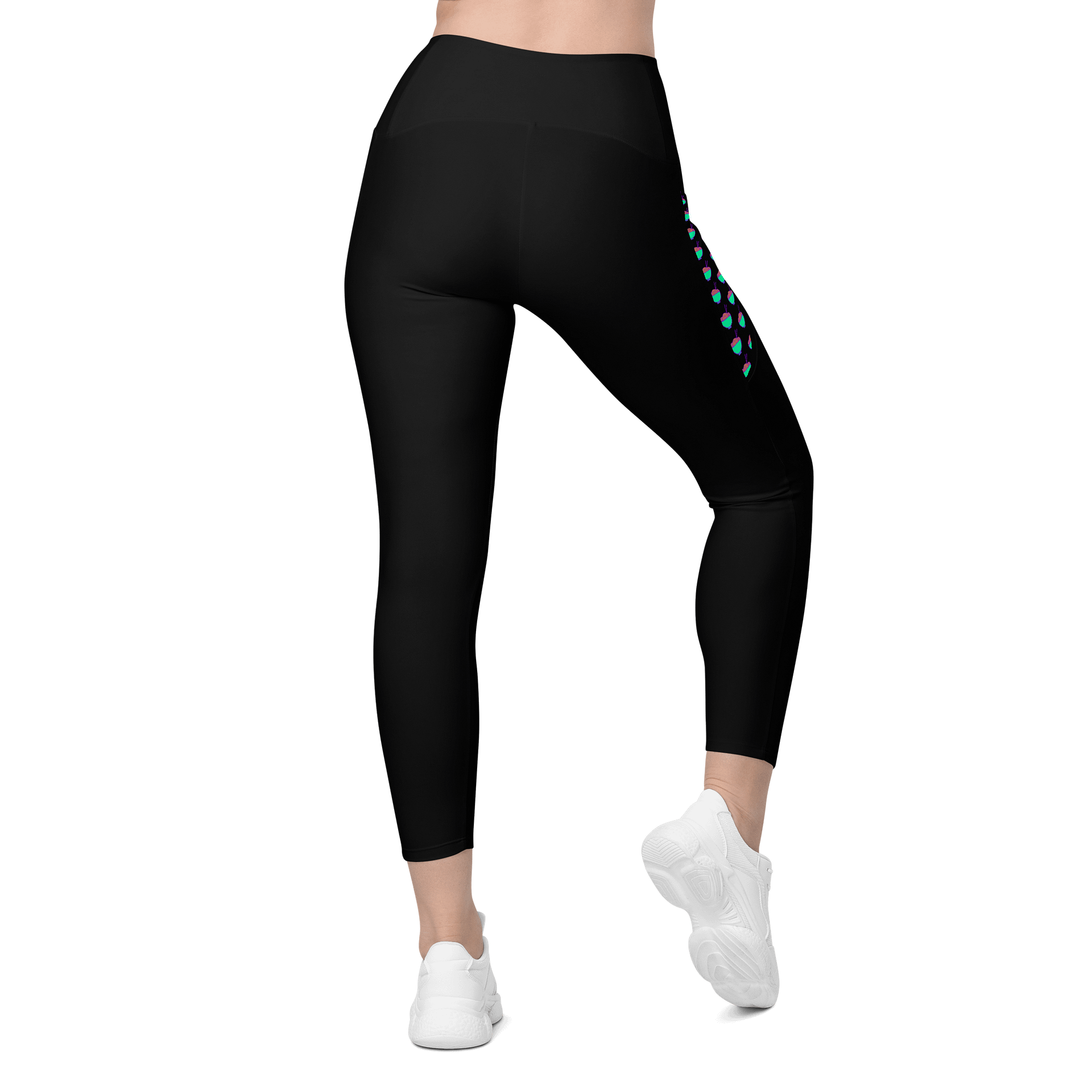 Noodle Crew Leggings! w/ Pockets! (Black) product image (2)