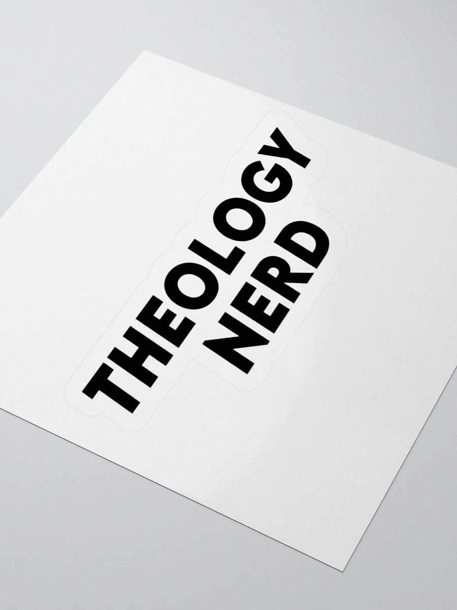 Theology nerd sticker product image (7)