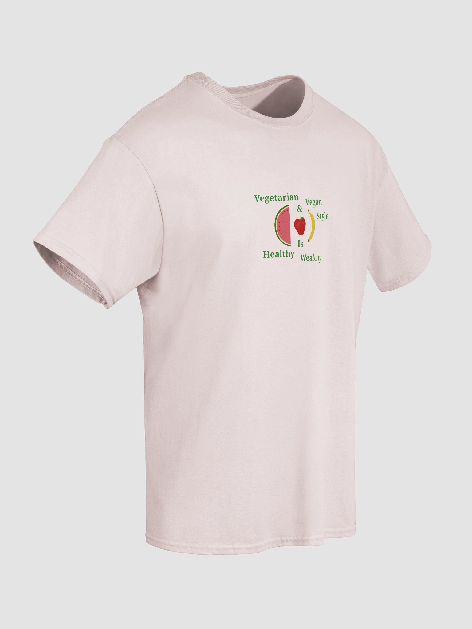 Healthy Wealthy Vegetarian & Vegan T-Shirt product image (8)