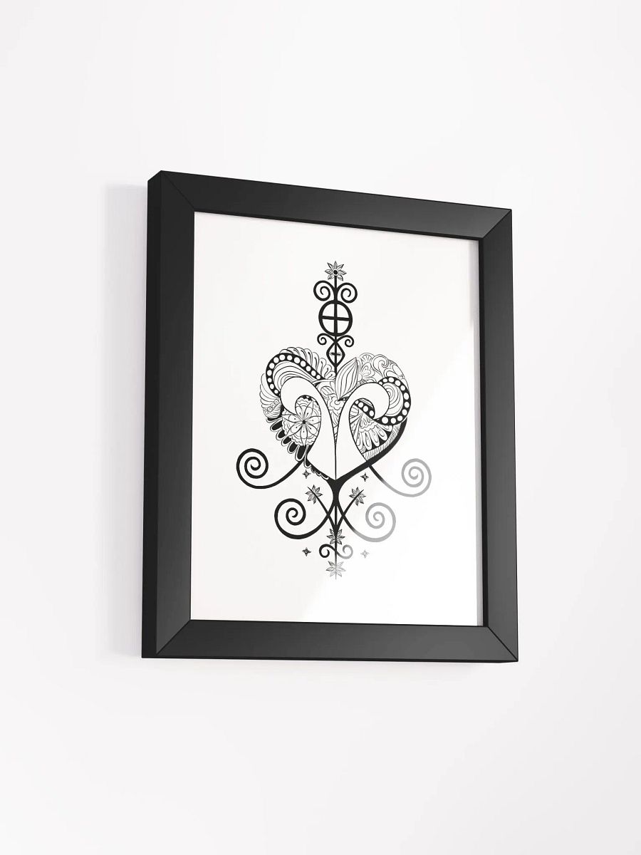 Frame with Erzulie Freda vèvè product image (2)