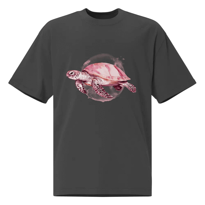 Turtley Chill Oversized T-Shirt product image (1)