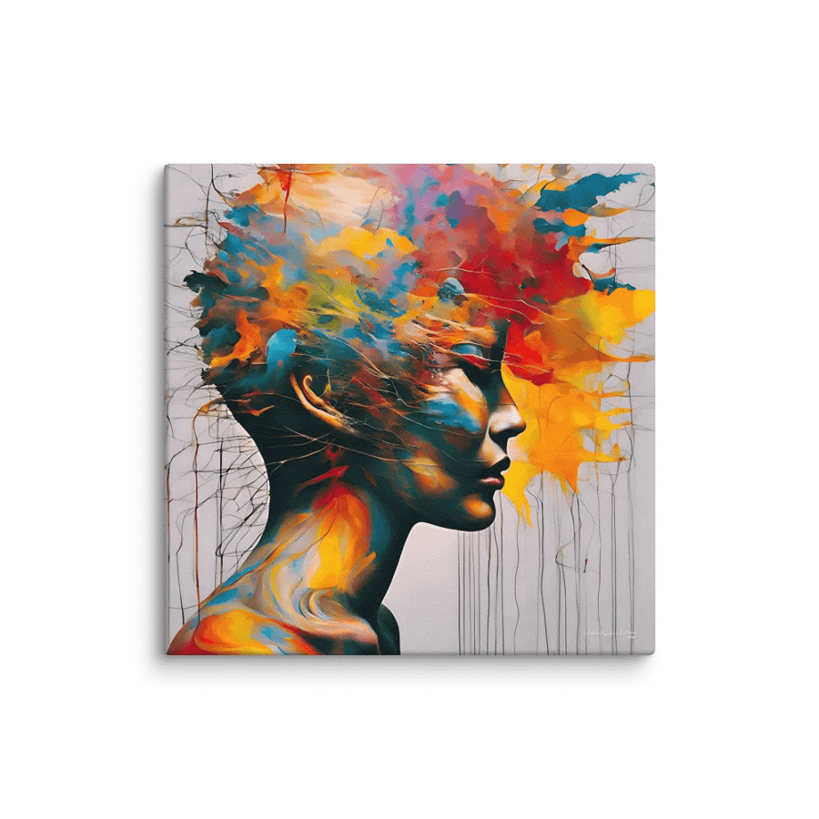 Understanding Women | Filtering Beauty | Canvas Artistic Painting product image (7)
