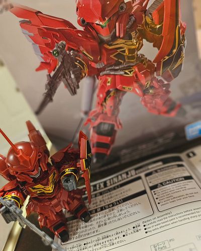 Do you wanna build a gundam!?
.
#gundam #modelkit #sinanjugundam #gundambase #specialadition