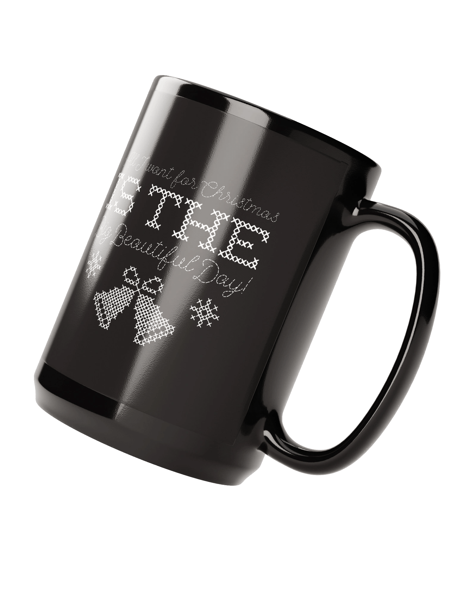 All I Want For Christmas Cross-Stitch Mug product image (2)