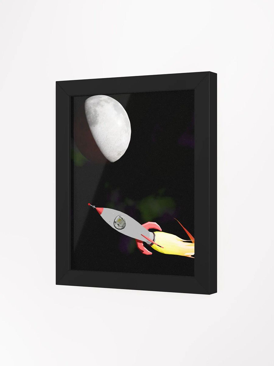 to the moon framed poster product image (28)