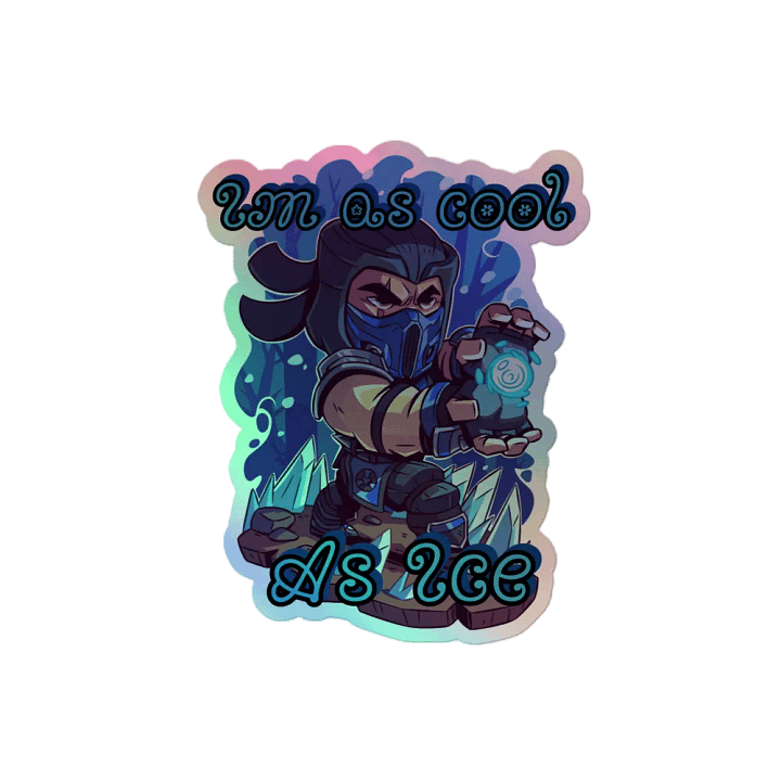 Cool as Ice sub zero sticker product image (2)