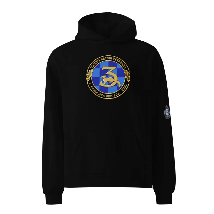 Kune 3 G.B.R Golden Emblem Oversized Hoodie product image (9)