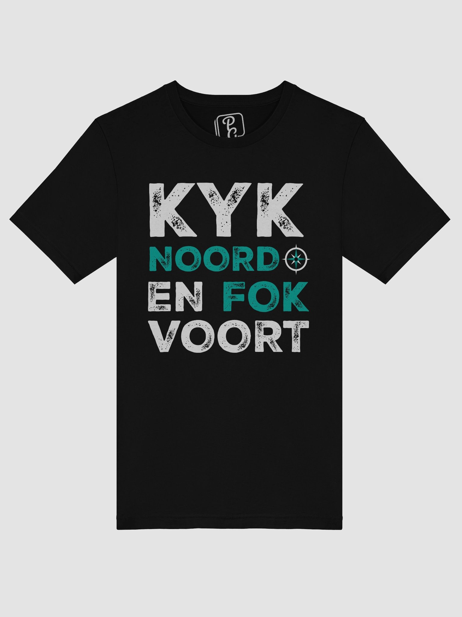 Bold Afrikaans T-Shirt - "Kyk Noord en Fok Voort!" | Proudly South African Apparel product image (4)