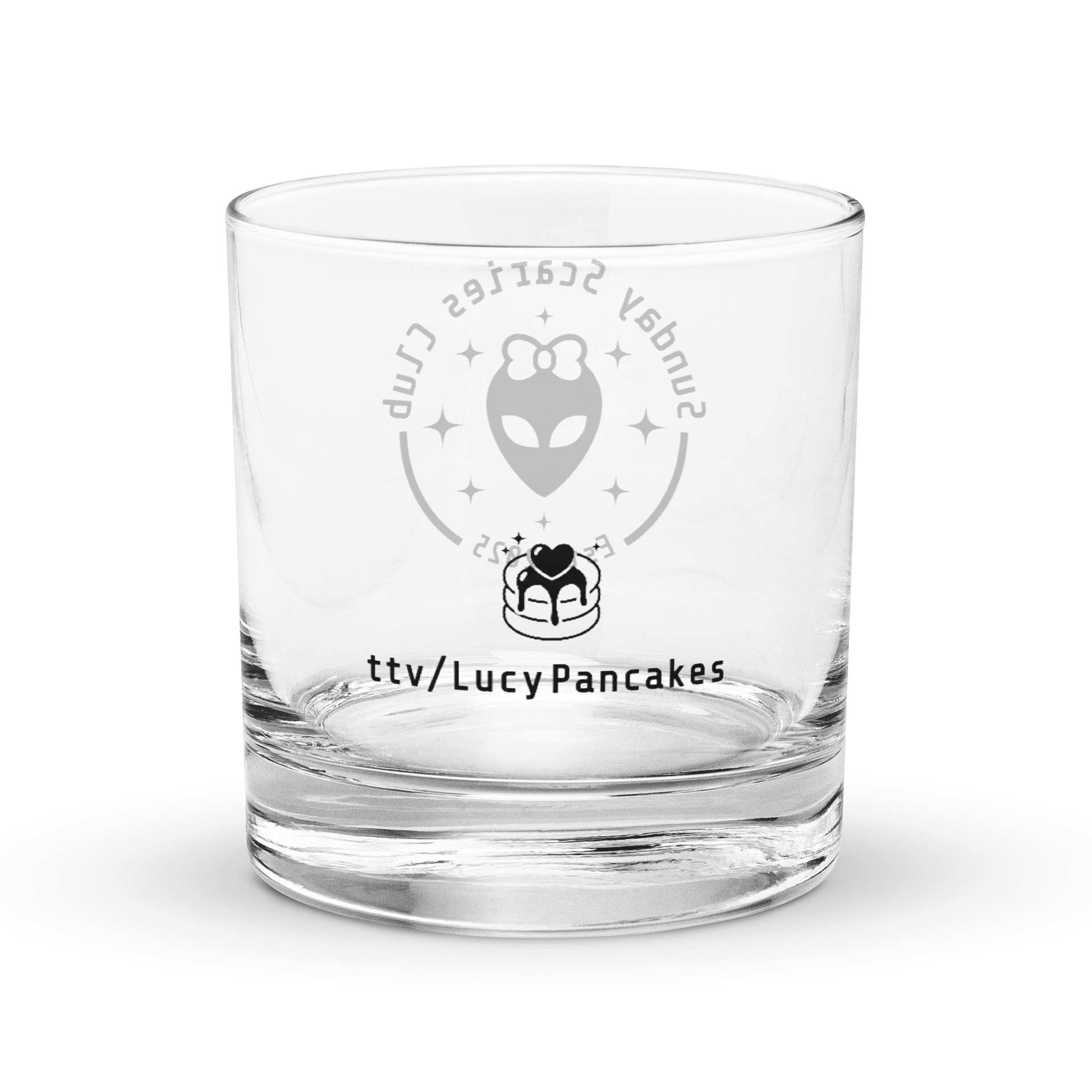 Close Encounters of the Neat Kind Whiskey Glass (Lucy's Version) product image (3)