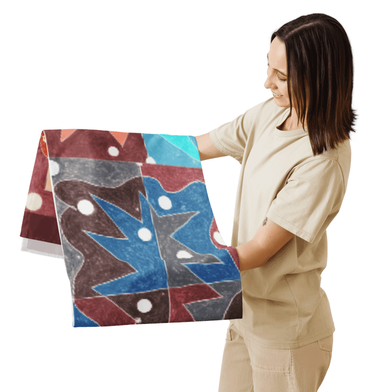 Cartoon University table runner product image (3)