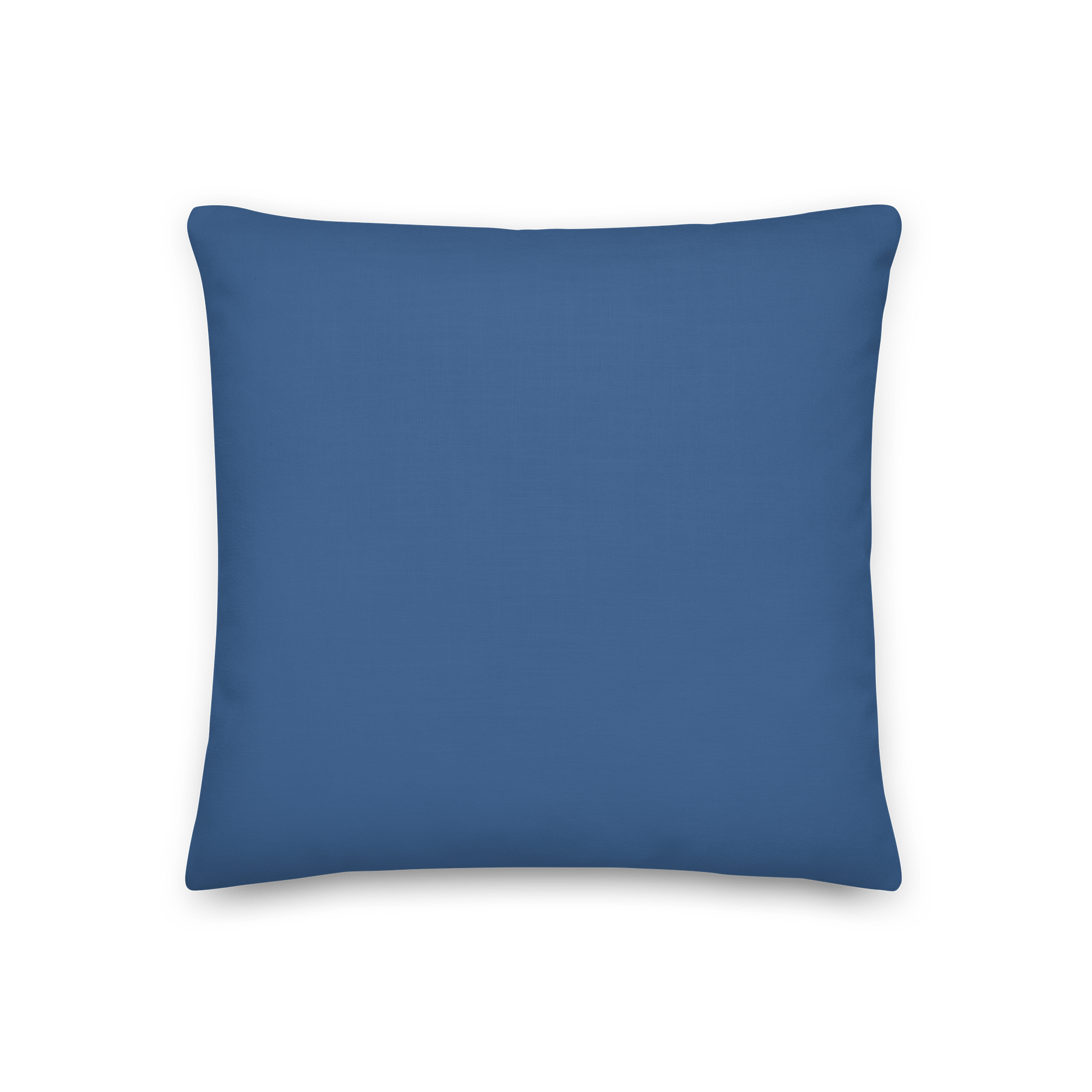 Blue & Cream Gingham Throw Pillow ~ Fresh & Timeless product image (2)