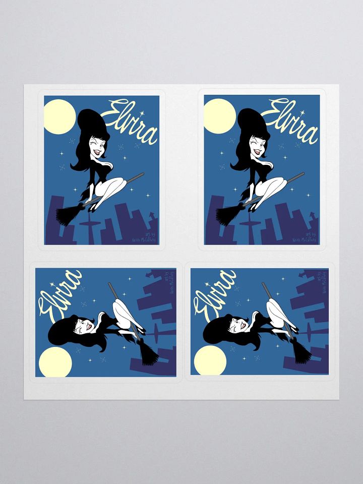 Elvira/Bewitched sticker set product image (1)