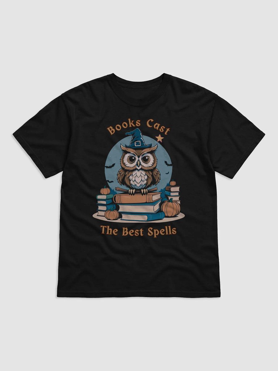 Witchy Owl Books Cast The Best Spells T-Shirt product image (1)