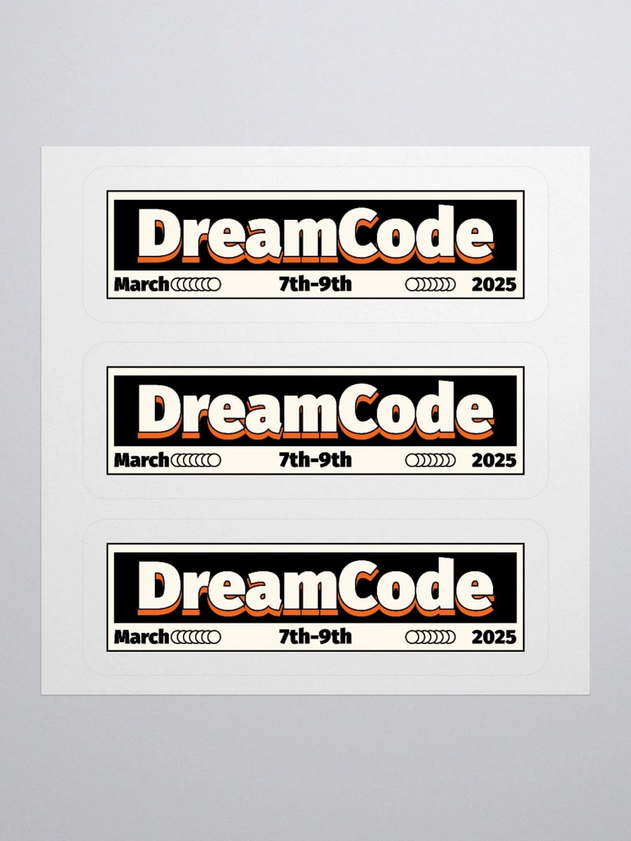 DreamCode 2025 Sticker Pack product image (1)