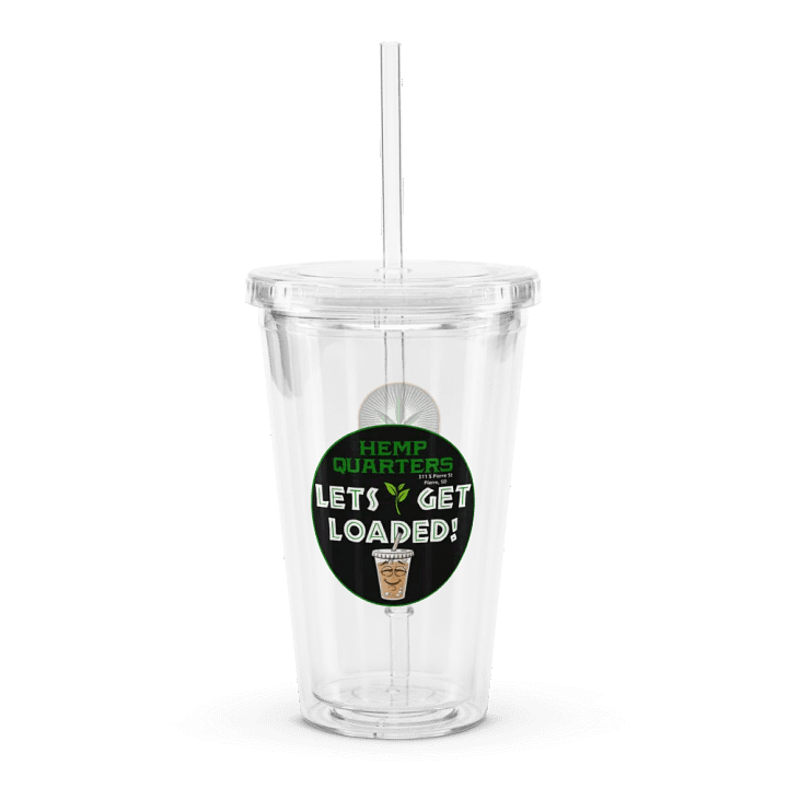 16oz Clear Tumbler HQ/Let's Get Loaded product image (1)