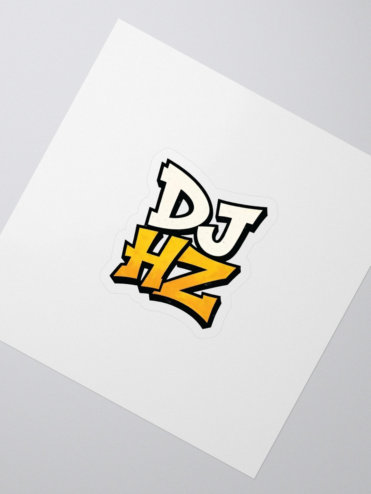 DJ HZ Sticker product image (2)