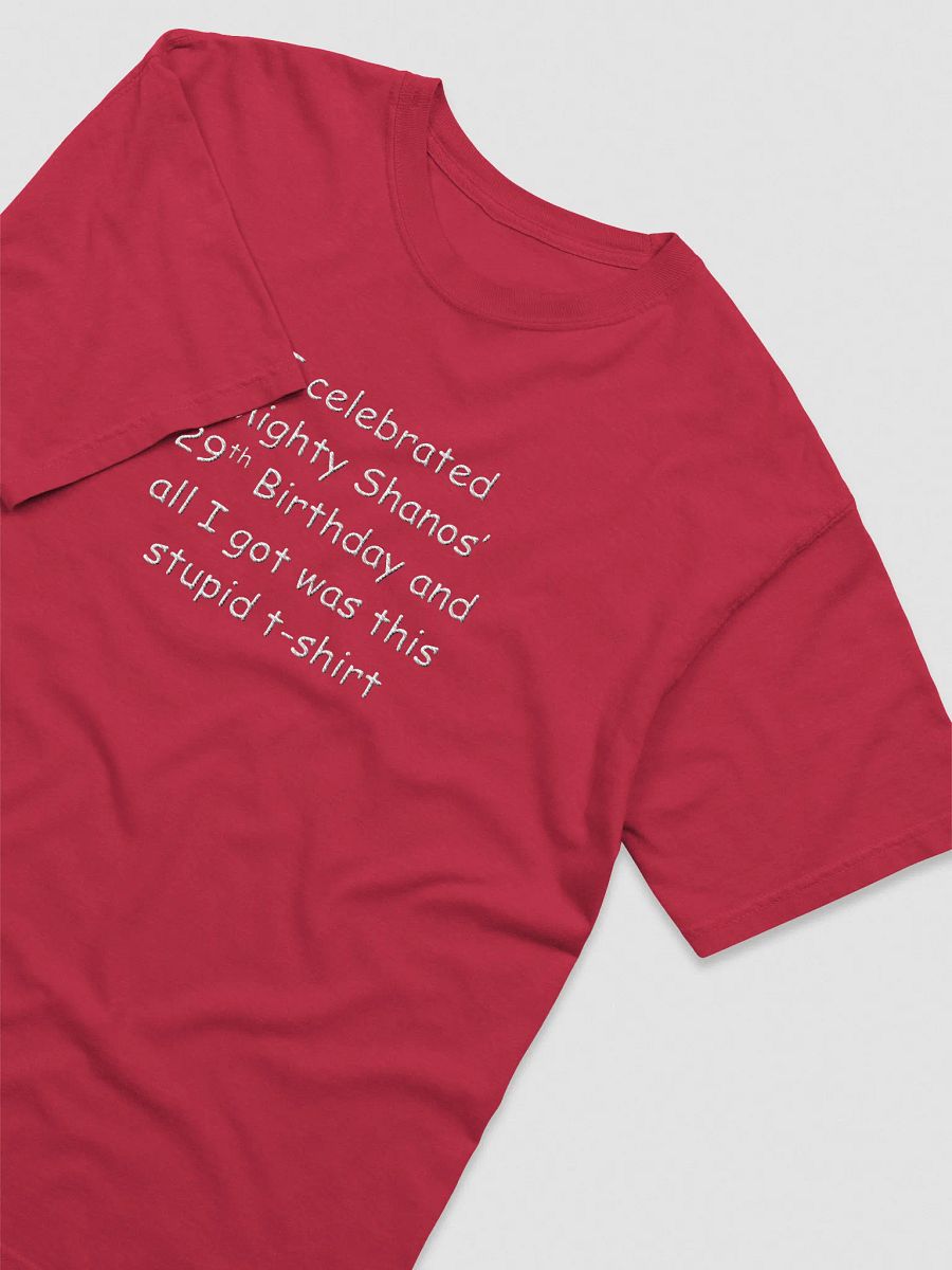 Birthday t-shirt (dark) product image (25)