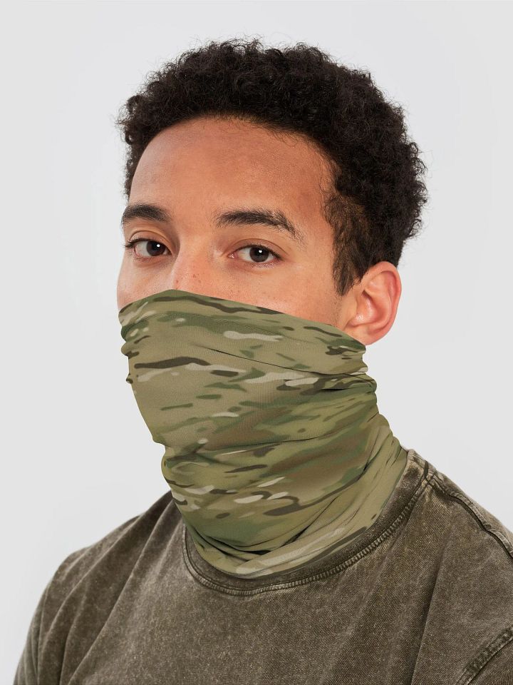 Faithful Camo: Neck Gaiter - Multicam product image (2)