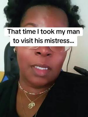 Yes, I took him over there to her...